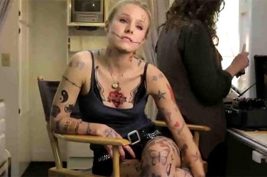 Kristen Bell And The Story About Her Fake Tattoos - New York Gal