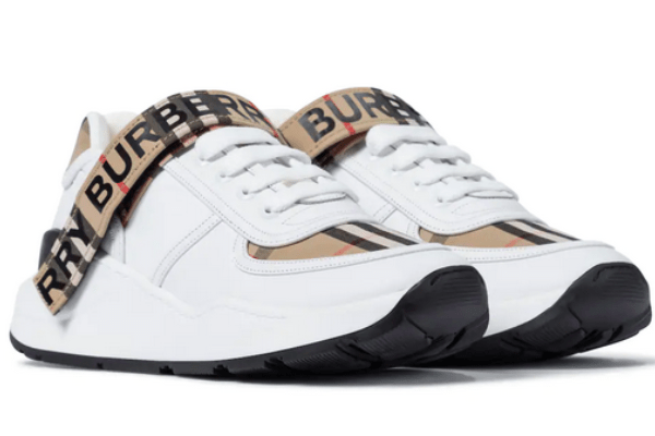 burberry perfect storm leather sneakers