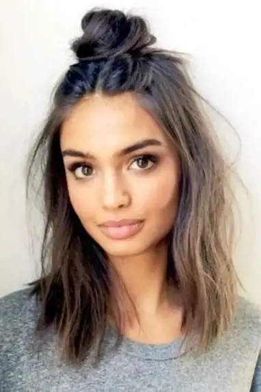 Gorgeous Half Up Half Down Hairstyles For Long And Medium Hair Nygal Gorgeous Half Up Half Down Hairstyles For Long And Medium Hair Nygal