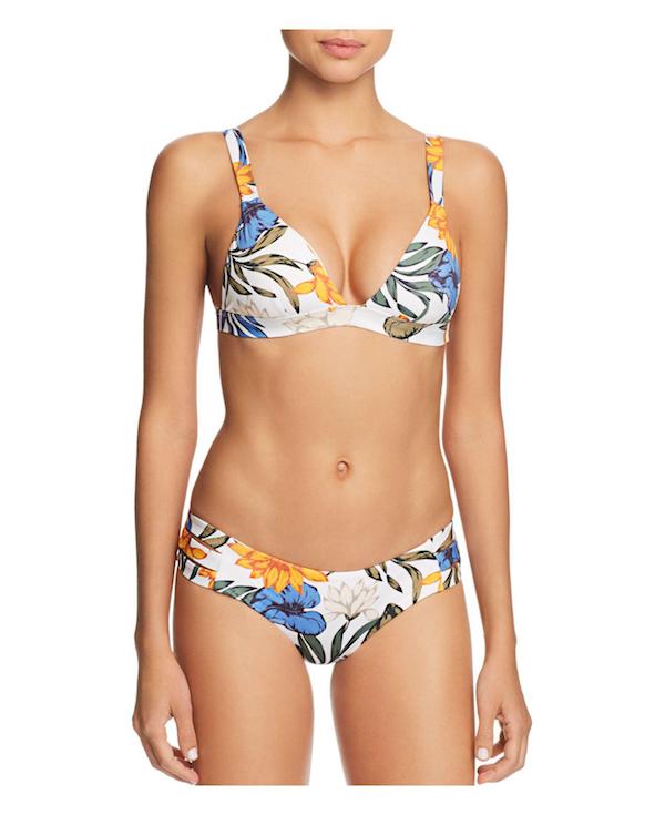 vitamin-a-White-Multi-Neutra-Floral-print-Triangle-Bikini-Top