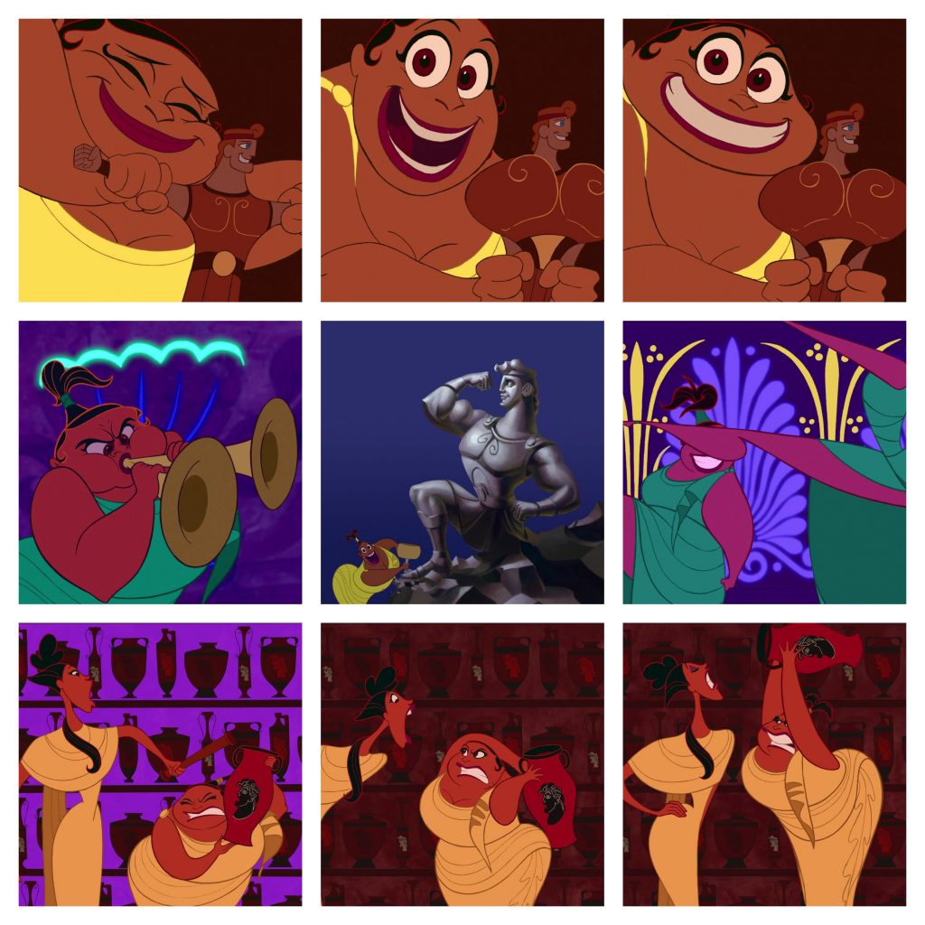 hercules muse zero to hero collage
