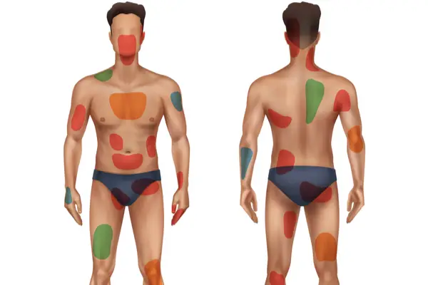 Tattoo pain chart