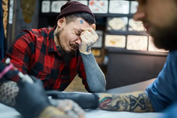 The upper arm or the elbows hurt a lot while getting tattoos